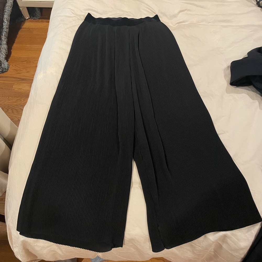 Zara black culottes pants xs